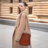 imageIswee Leather Crossbody Bags for Women Multi Pockets Medium Shoulder Bag Lightweight Functional Travel PurseWine