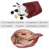 image:imageIswee Hobo Bags for Women Shoulder Handbags Leather Tote Bag and Purses Cross Body Pocketbooks Everyday Work Bag  Leather and Purses Pocketbooks Everyday Work BagWine
