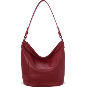 image:imageIswee Hobo Bags for Women Shoulder Handbags Leather Tote Bag and Purses Cross Body Pocketbooks Everyday Work Bag  Leather and Purses Pocketbooks Everyday Work BagWine