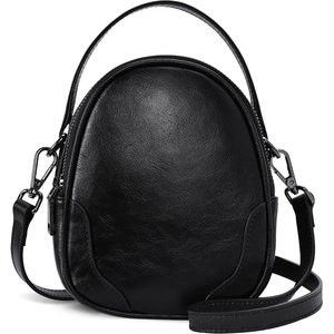 image:imageIswee Small Crossbody Bags for Women Travel Leather Shoulder Bag Mini Purses and Handbags Designer Satchel Ladies Hand BagBlack