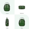 image:imageIswee Small Crossbody Bag for Women Small Leather Shoulder Purse Phone Bag  Designer Satchel Handbags Ladies Pocketbooks with 2 Adjustable Strap 3Way Carry Multipocket Organizer Mini BagGreen