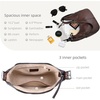 image:imageIswee Crossbody Bags for Women Leather Purse Shoulder Purse Hobo HandbagCoffee