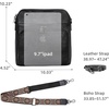 image:imageIswee Leather Crossbody Bag Women Purse and Handbag with Built in WalletBlack
