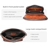 image:imageIswee Leather Crossbody Bag Women Purse and Handbag with Built in WalletBrown