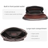 image:imageIswee Leather Crossbody Bag Women Purse and Handbag with Built in WalletCoffee