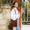 image:imageIswee Leather Crossbody Bag Women Purse and Handbag with Built in WalletCoffee