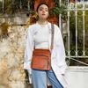 image:imageIswee Leather Crossbody Bag Women Purse and Handbag with Built in WalletCoffee