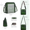 image:imageIswee Leather Crossbody Bag Women Purse and Handbag with Built in WalletGreen