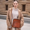 image:imageIswee Leather Crossbody Bag Women Purse and Handbag with Built in WalletWine