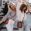 image:imageIswee Small Crossbody Bag for Women Small Leather Shoulder Purse Phone BagBlack