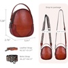 image:imageIswee Small Crossbody Bag for Women Small Leather Shoulder Purse Phone BagBrown