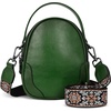 image:imageIswee Small Crossbody Bag for Women Small Leather Shoulder Purse Phone BagGreen
