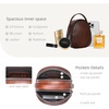 image:imageIswee Small Crossbody Bag for Women Small Leather Shoulder Purse Phone BagLight Blue