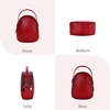 image:imageIswee Small Crossbody Bag for Women Small Leather Shoulder Purse Phone BagRed