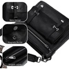 image:imageIswee Soft Leather Crossbody Bags for Women Shoulder Handbags Multi PocketsBlack