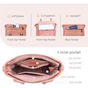 image:imageIswee Soft Leather Crossbody Bags for Women Shoulder Handbags Multi PocketsPink