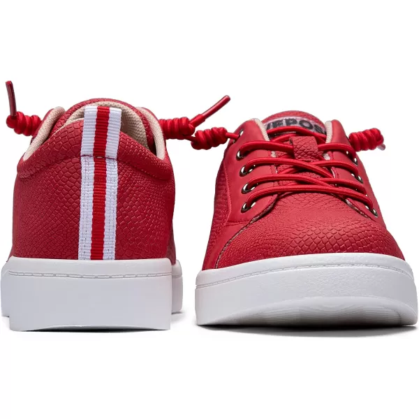 Vepose Womens 8003 Fashion Lace Up Comfortable Casual Tennis SneakersDred8005