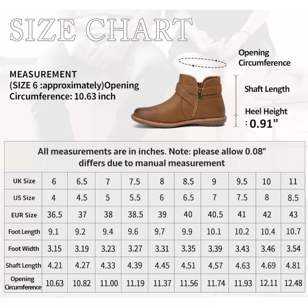 Vepose Womens 9005 Flat Ankle Boots Classical Short Boots Vintage Booties with Side ZipperFlat Boots9005camel