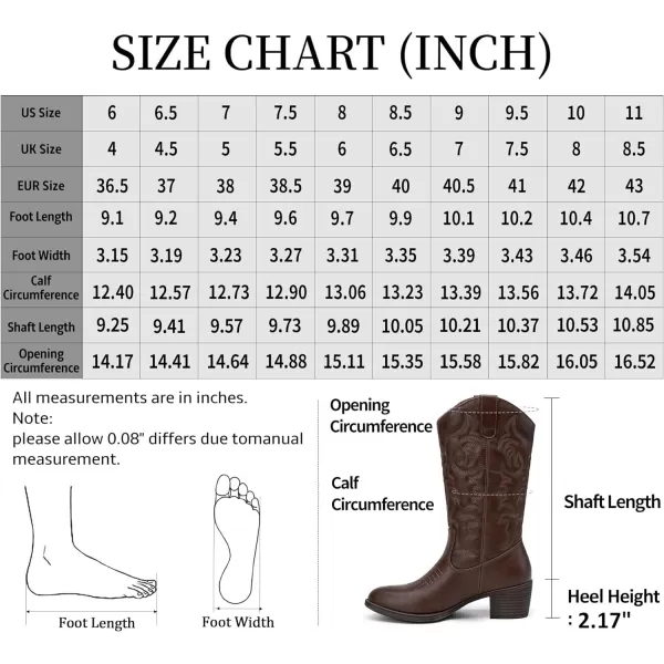 Vepose Womens 9801 Cowboy Knee High Cowgirl Boots for WomenVintage Cowboy9801whisky