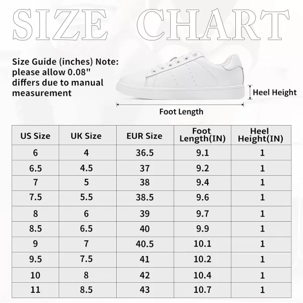 Vepose Womens Fashion Sneakers Casual Shoes Comfortable Dress Sneaker 20Leather Sneakers8002lwhite