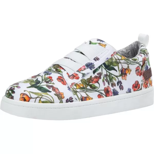 Vepose Womens 8006 Fashion Sneakers Walking Comfortable Shoes Slip on Casual SneakerComfy Sneakers8006flower