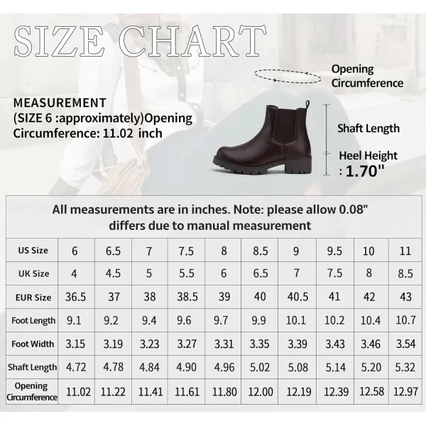 Vepose Womens 9607 Chelsea Ankle Boots PullOn Booties for WomenChelsea Ankle9607brown