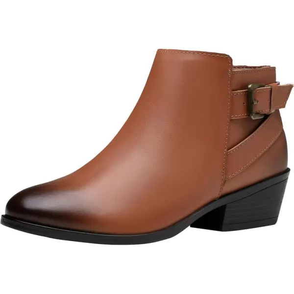 Leather Western-911l-yellow Brown