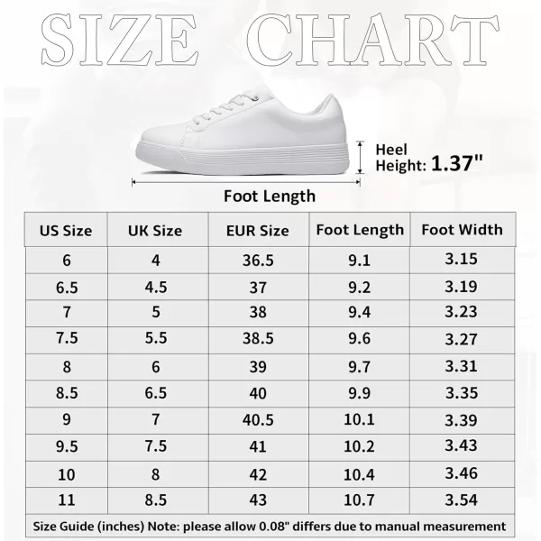 Vepose Womens 8012 Lace Up ClassicnbspFashion SneakersnbspComfortable CutenbspShoesCasual Sneakers8012white