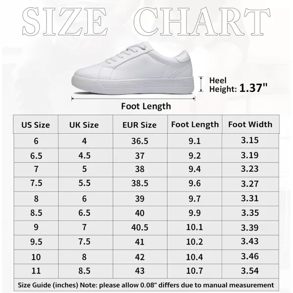 Vepose Womens 8012 Lace Up ClassicnbspFashion SneakersnbspComfortable CutenbspShoesCasual Sneakers8015all White