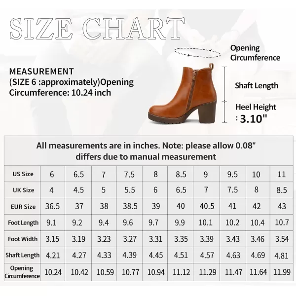 Vepose Womens 999 Fashion Platform Chunky Low Heel Chelsea Boots Ankle BootiesClassic999brown