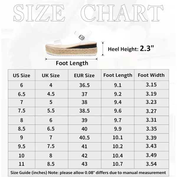 Vepose Womens 876 Double Elastic Strap Cute Sandal Open Toe Espadrilles Platform Wedge SandalsFashion Sandals877clear