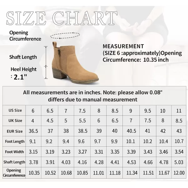 Vepose Womens Suede Leather Ankle Boots  Fashion Bootieswith Inner ZipperDecorate Outer Zip9003camel Brown