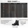 imageVepose Womens 916  Ankle Boots  Combat Boots  Laceup Booties with Inside ZipperLeather Moto919lblack