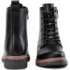 imageVepose Womens 962223 Fashion Classic Lace Up Combat Boots Ankle BootiesBlack Puclassic Boots9623