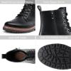 imageVepose Womens 962223 Fashion Classic Lace Up Combat Boots Ankle BootiesBlack Puclassic Boots9623