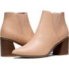 imageVepose Womens 9631 Chunky Heel Ankle Boots Pointed Toe Block Heeled Booties with Side ZipperChunky Chelsea9631beige