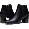 imageVepose Womens 9631 Chunky Heel Ankle Boots Pointed Toe Block Heeled Booties with Side ZipperChunky Chelsea9631black