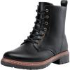Black Pu-classic Boots-9623
