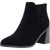 Chunky Chelsea-9631-black Nubuck