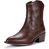B-western Cowboy Boots-9816-whisky