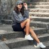 imageVepose White Casual Walking Sneakers for Women Fashion Comfortable Slip On Low Top 8013 ShoesCasual8013white
