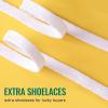 imageVepose White Casual Walking Sneakers for Women Fashion Comfortable Slip On Low Top 8013 ShoesCasual8013white Pink
