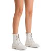 imageVepose Womens Combat Ankle Black Flat Boots Military Fashion 925 Booties Inner ZipperZipper Combat925beige