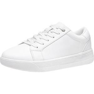 imageVepose Womens 8012 Lace Up Classic Fashion Sneakers Comfortable Cute ShoesCasual Sneakers8015all White