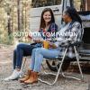 imageVepose Womens 928 Combat Boots Low Heel Mid Calf Military Boots with Card Knife Wallet PocketMilitary928brown