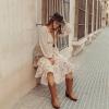 imageVepose Womens Cowboy Boots Western Cowgirl Round Toe Mid Calf Boots for WomenVintage Cowboy9801brown