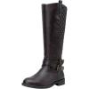 Riding Boots-949-brown/Dark Brown