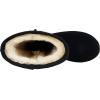 imageVepose Womens Winter Snow Boots Warm Fur Mid Calf Tall Suede Fuzzy Slip on ShoesTall 988 Black