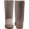 imageVepose Womens Winter Snow Boots Warm Fur Mid Calf Tall Suede Fuzzy Slip on ShoesTall 988 Mushroom
