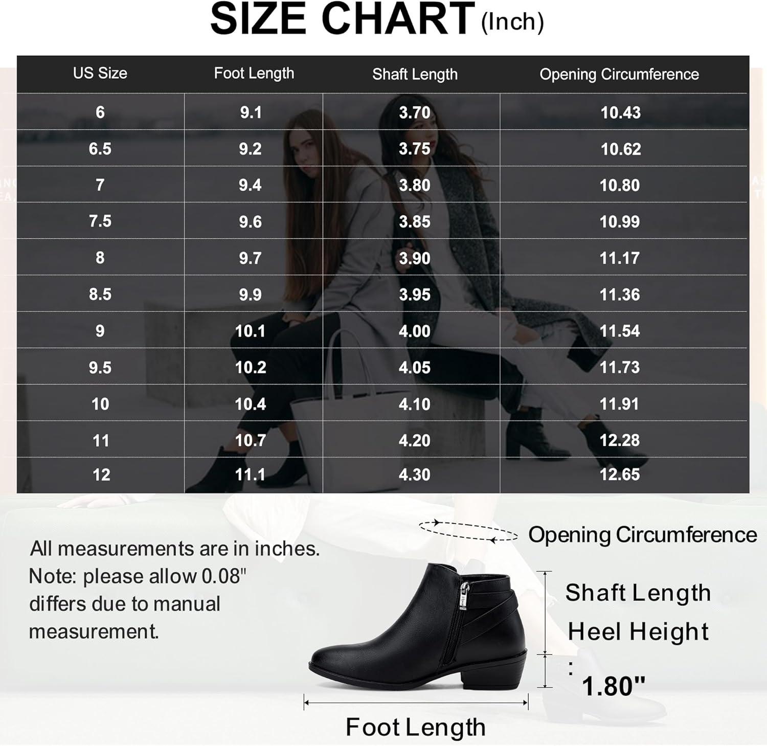 imageVepose Womens Short Ankle Boots Low Heel Western Cutout Perforated BootiesElegant911black Pu